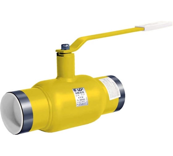 Шаровой кран LD сталь, газ КШ.Ц.П Ду20 Ру40 п/привар GAS.020.040.Н/П.02 007-4941