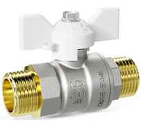 Шаровой кран LD Pride 47.20.Н-Н.Р (white) LD 47.315.20 W