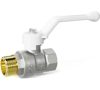 Шаровой кран LD Pride 47.40.В-Н.Р (white) LD 47.313.40 W