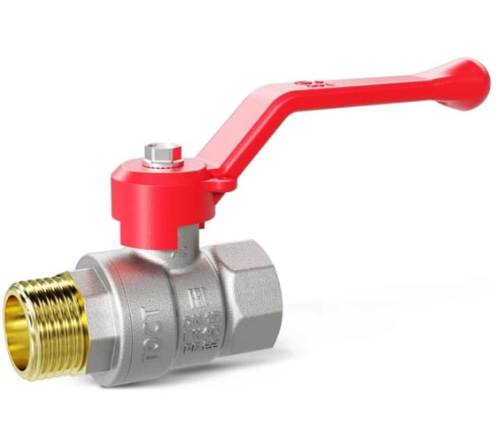 Шаровой кран LD Pride 47.50.В-Н.Р (red) LD 47.313.50 R