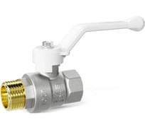 Шаровой кран LD Pride 47.50.В-Н.Р (white) LD 47.313.50 W