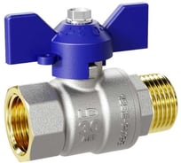 Шаровой кран LD Pride 47.25.В-Н.Б (blue) LD 47.312.25 B