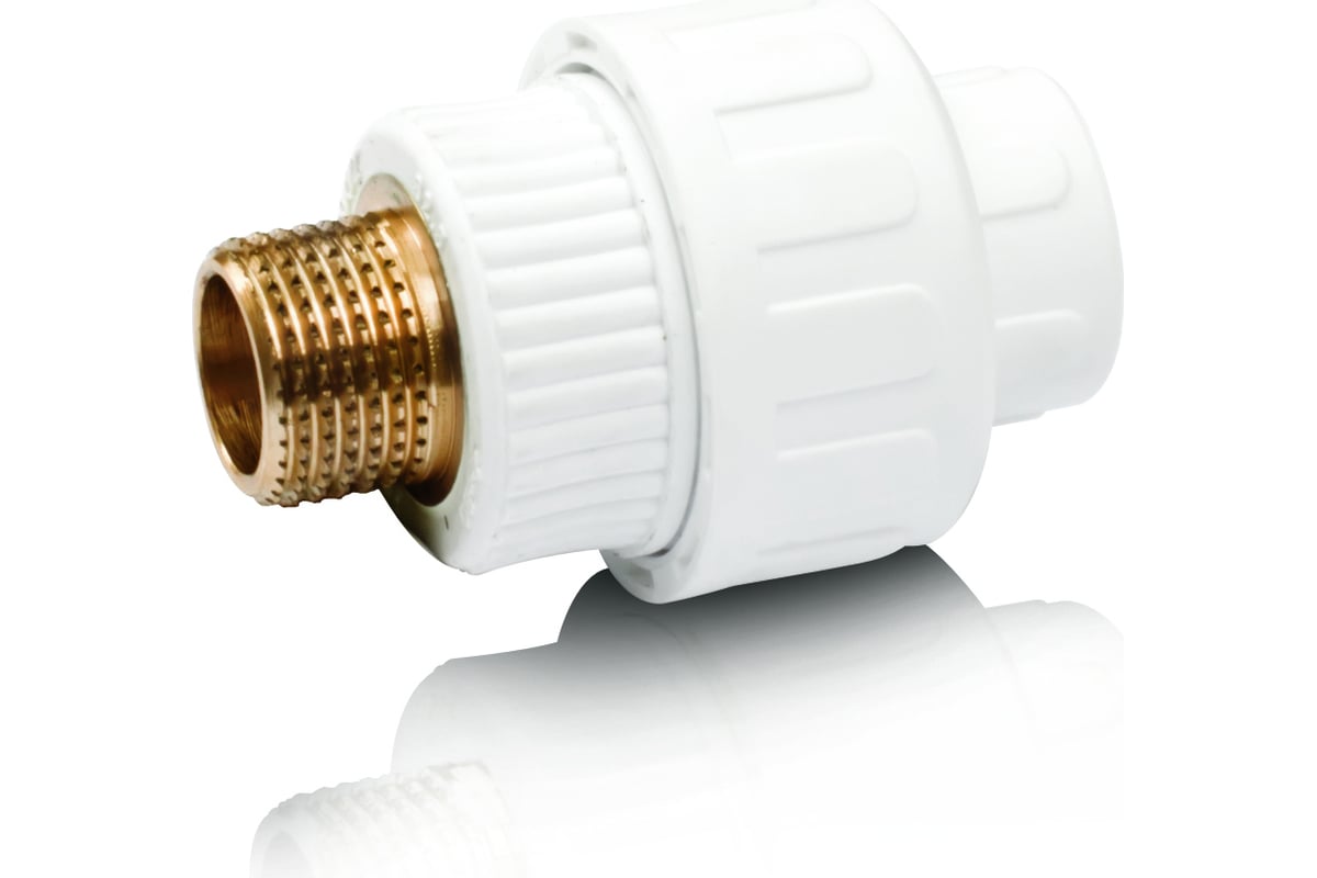 Муфта разборная Blue Ocean полипропиленовая комбинированная НР PPRF/UA ...