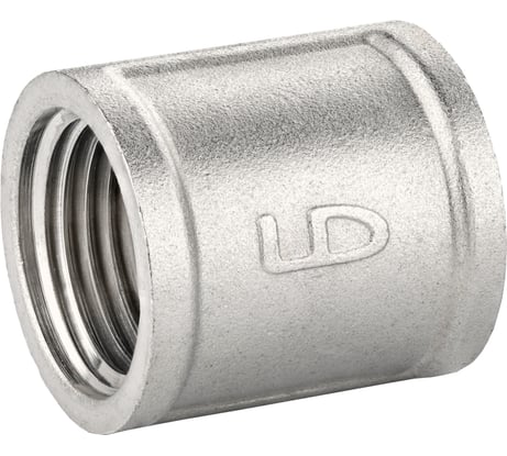 Муфта LD латунь, Ду20 ВР никель 67.502.20 . 129-8110