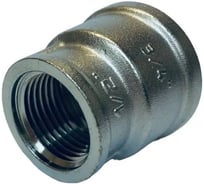 Муфта переходная LD DN20x15 (3/4"ВР х 1/2"ВР) латунь никель LD.67.526.20х15