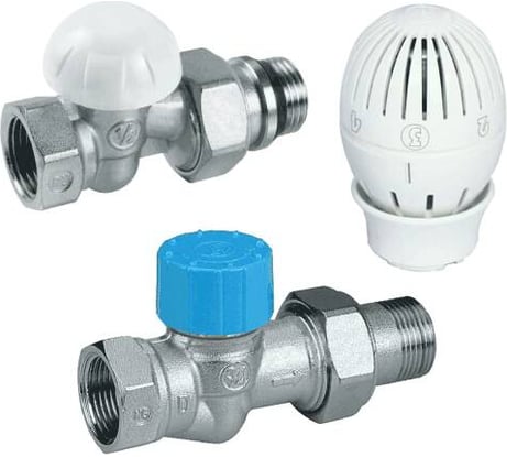 Комплект термостатический бок/п Giacomini Ду20, Ру10, прямой, R15TG+R470H однотр R470FX064 022-1011