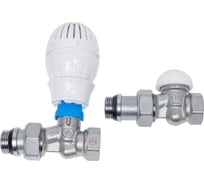 Комплект термостатический бок/п Giacomini Ду15, Ру10, прямой, R15TG+R470 двухтр R470FX013 022-0765