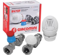 Комплект термостатический бок/п Giacomini Ду10, Ру10, прямой, R15TG+R470 двухтр R470FX012 022-0779
