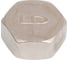 Заглушка LD Pride DN15 (1/2") ВР латунь никель LD.67.504.15.1 3