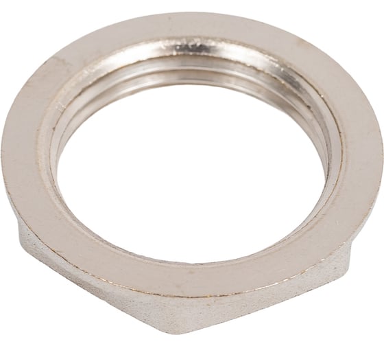 Контргайка LD Pride DN20 (3/4") латунь, никель LD.67.518.20