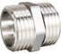Ниппель прямой LD PRIDE DN32 (1 1/4") НР/НР латунь никель с биркой LD.67.511.32 1