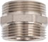 Ниппель прямой LD PRIDE DN32 (1 1/4") НР/НР латунь никель с биркой LD.67.511.32 4