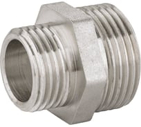 Ниппель латунный переходной LD Ду25x20, НР, никель 67.503.25x20 129-8115