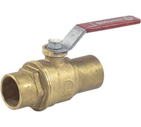 Кран шаровой медь Giacomini R258D Дн28, Ру35, п/пайку, рычаг R258Y006 007-0823