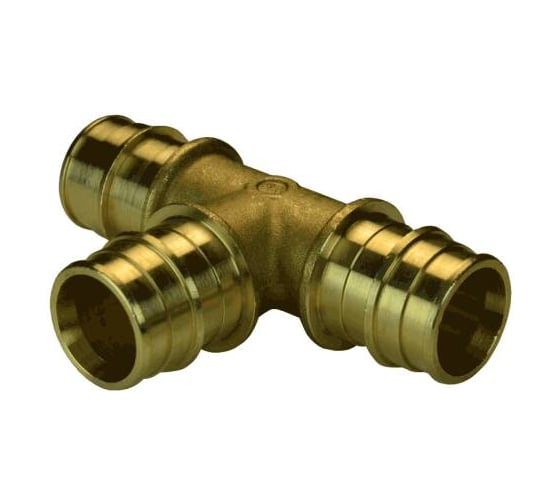 Тройник PE-X Giacomini латунь, радиальный, Дн32 GX150Y006 040-0388 1