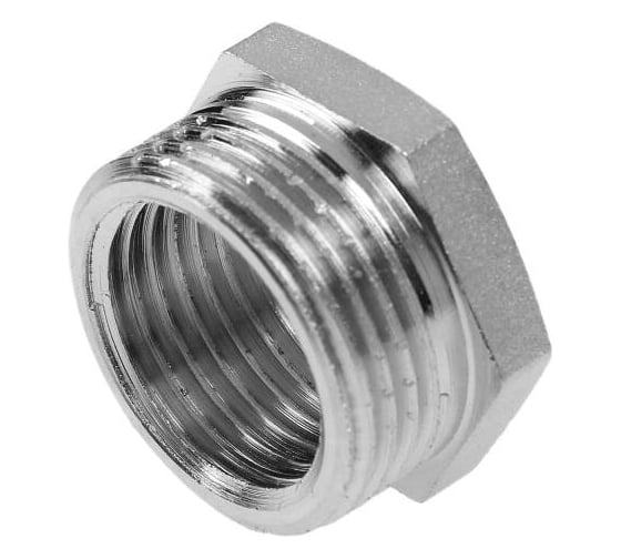 Футорка латунная Giacomini Ду15x10 р/м, хром R93x006 127-5264