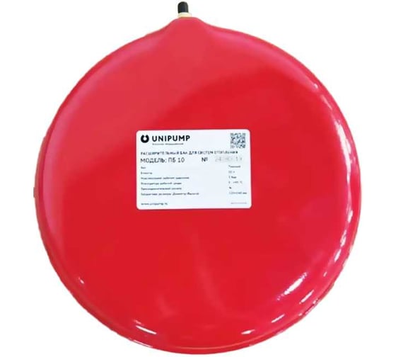 Расширительный бак UNIPUMP ПБ 8 8 л, плоский 39503
