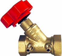 Клапан балансировочный ТЕХСНАБ Ду40 латунный муфтовый 1003