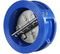 Клапан обратный чугунный ТЕХСНАБ WCV Ду80 Ру16 2-х створч 3007