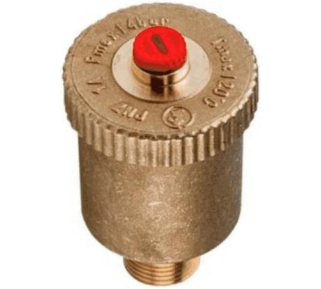 Воздухоотводчик Giacomini латунь Ду15 Ру14 р/р автоматический, прямой с клапаном R99IY003 019-0795