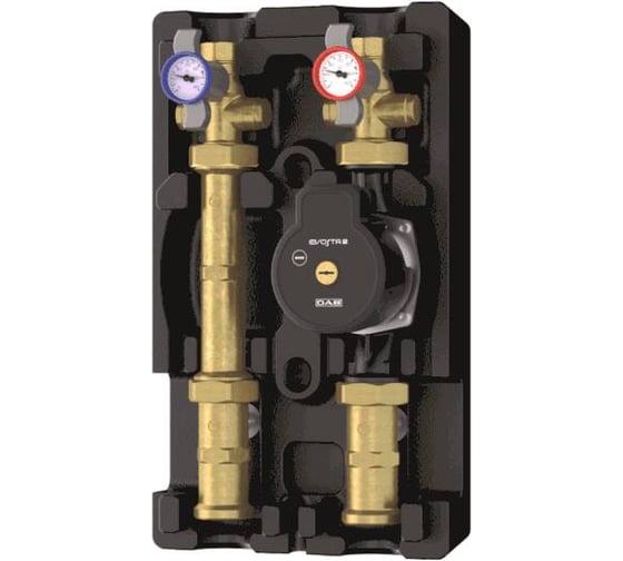 Насосная группа Giacomini Ду 25 R586 без смешивания с насосом DAB EVOSTA2 70/180 R586RY101 215-3993 1