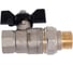 Кран шаровой Rvc 15 1/2" гш американка бабочка 17384 3