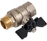 Кран шаровой Rvc 15 1/2" гш бабочка 17385 3
