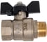 Кран шаровой Rvc 15 1/2" гш бабочка 17385 4