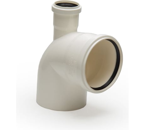 Отвод LAMMIN МК 110x87.5 с верхним вых. 50, 40/1 Lm39041050901