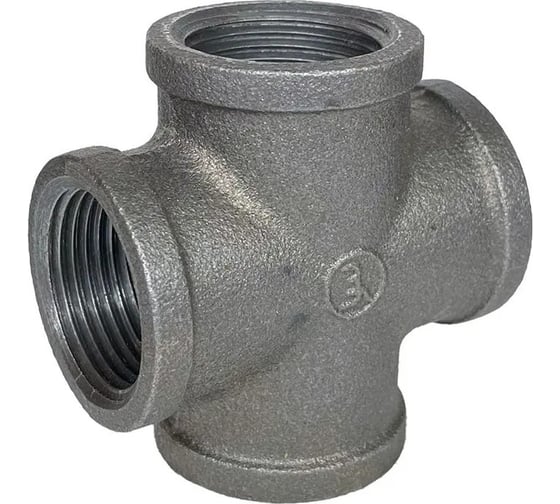 Крест Fittex PLUS чугун, Ду32, 1 1/4" м/м 127-3626