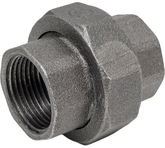 Соединитель-американка конусный Fittex PLUS чугун, Ду25, 1", м/м 128-6018 1