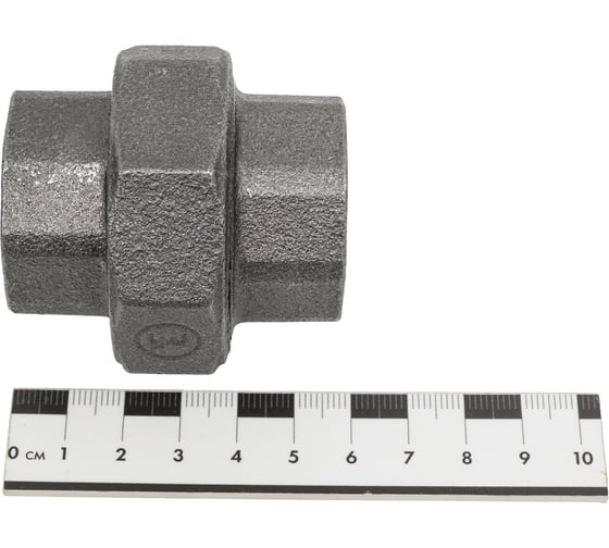 Соединитель-американка конусный Fittex PLUS чугун, Ду25, 1", м/м 128-6018