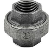 Соединитель-американка конусный Fittex PLUS чугун, Ду15, 1/2", м/м 128-6016