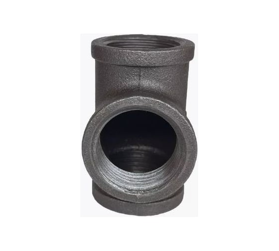 Тройник Fittex PLUS Ду32, чугун, 1 1/4", м/м 127-3517