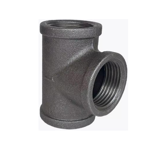 Тройник Fittex PLUS Ду32, чугун, 1 1/4", м/м 127-3517