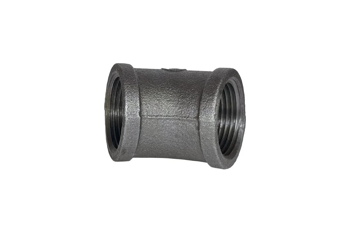 Угольник Fittex PLUS чугун, 45 градусов, Ду32, 1 1/4" м/м 128-6273 ...