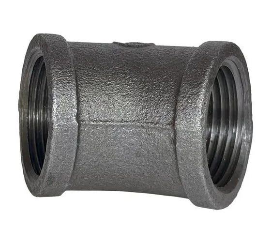 Угольник Fittex PLUS чугун, 45 градусов, Ду32, 1 1/4" м/м 128-6273