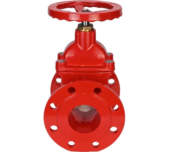 Задвижка клиновая DN.ru 30ч39р (аналог МЗВГ) GGG50-GGG50-S-F-S red Ду80 Ру10/16 D040-08639