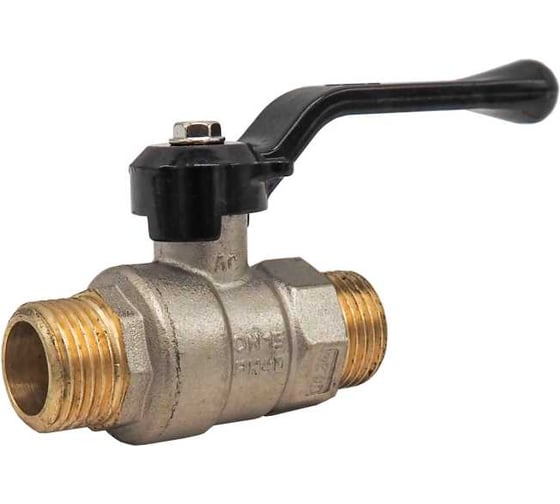 Кран шаровой Rvc Ду15 мм, 1/2" шш, ручка 17388