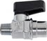 Кран BTI 1/8-1/8 М-П ISO7 4043 4