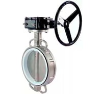 Дисковый затвор DN.ru 304-304-PTFE-2W-Fb-R Ду300 Ру16 с редуктором D050-46281