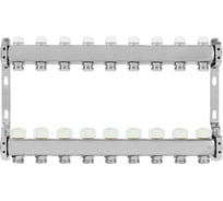 Коллекторная группа из нержавеющей стали COLSYS 805 9 выходов, с отсечными и термостатическими клапанами 180522509
