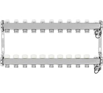 Коллекторная группа из нержавеющей стали COLSYS 803 10 выходов, с отсечными, термостатическими и дренажными клапанами и воздухоотводчиками 180322510