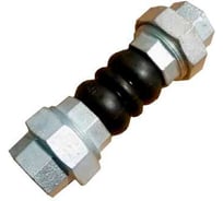 Компенсатор резиновый DN.ru EPDM-CIz-T Ду25, Ру10 EPDM D140-02229