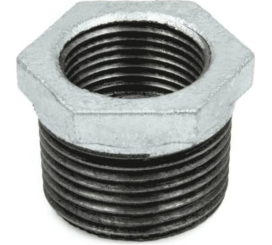Футорка Fittex PLUS чугун оцинкованный, Ду50x25, 2"х1", р/м 127-3692