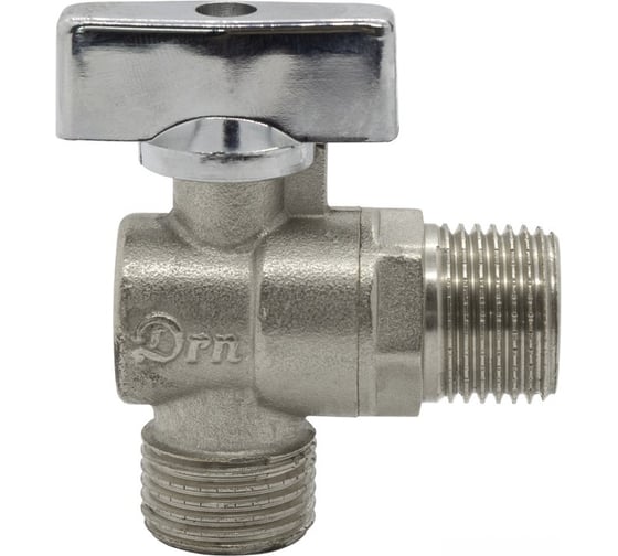 Кран 2-х проходной шаровой Doron 1/2x3/4 ДСМА (8/160) 003624 1