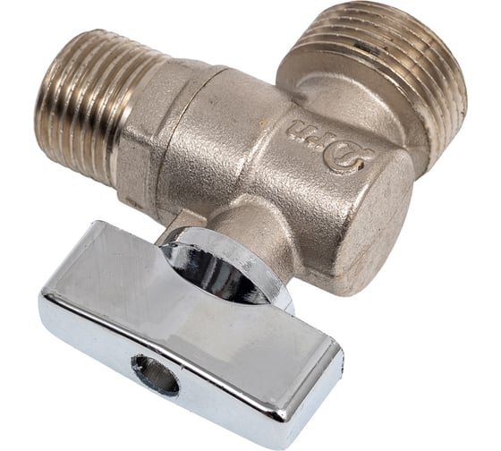 Кран 2-х проходной шаровой Doron 1/2x3/4 ДСМА (8/160) 003624