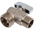 Кран 2-х проходной шаровой Doron 1/2x3/4 ДСМА (8/160) 003624 3