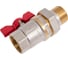 Кран шаровой Doron 1" В-Н бабочка с американкой (5/40) 003630 1