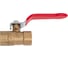 Кран шаровой Doron 1/2" В-В ручка гайка-гайка (10/160) 8401 5